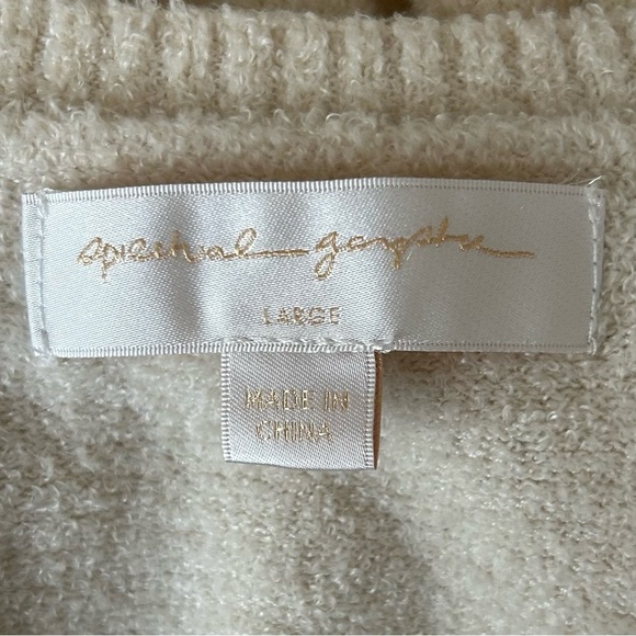 Spiritual Gangster Women's Serenity Soft & Cozy Romper Jumpsuit in Ivory, Large - Picture 3 of 10